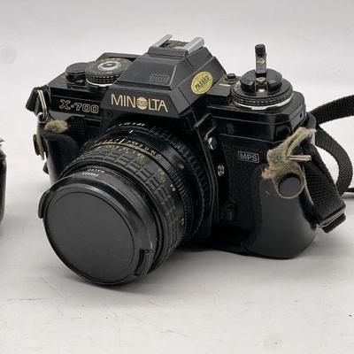 Minolta X-700 SLR & Sigma 52mm 2.8f Prime Lens

