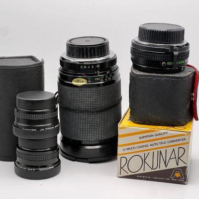 Kalimar 28-200mm Zoom Lens & Other Adapters
