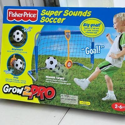 Fisher Price Grow2Pro Super Sounds Soccer Play Set
