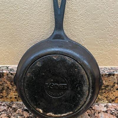 8" lodge iron skillet