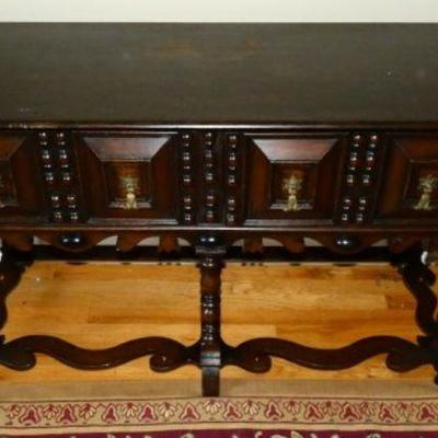Mahogany server