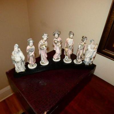 Asian figurines