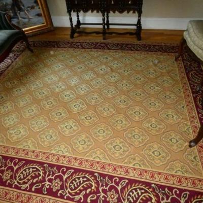 Needle point rug-beautiful