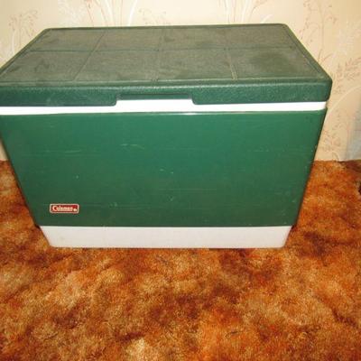 Metal Coleman cooler