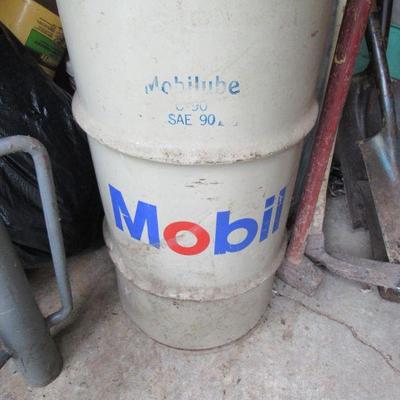 Metal Mobil barrel