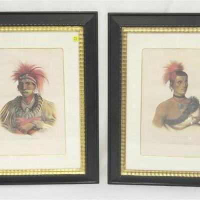 Thomas L. McKenney (American, 1785-1859) & James Hall (American, 1793-1868). "Pesk-ke-Ie-Cha-Co, A Pawnee Chief" published...