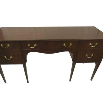 A Berkey and Gay Federal-style mahogany sideboard, circa 1900. Original hardware. 68" L x 21" D x 36" H PROVENANCE: The...
