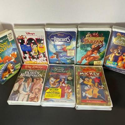 Disney VHS Movies (Sealed)