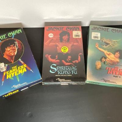 Jackie Chan VHS Movies (Sealed)
