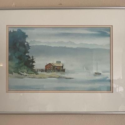 Margaret Livermore  (NW) Signed Numbered Watercolor