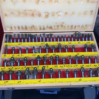 66 piece router bit set