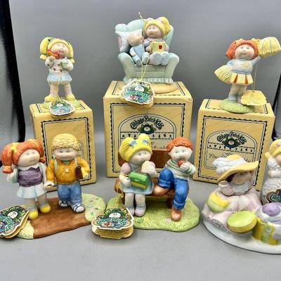 (6) Cabbage Patch Doll Kids Figurines
