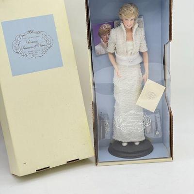 Diana Princess Of Wales Franklin Mint Doll
