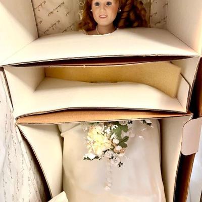 (3) Danbury Mint Dolls New In Boxes
