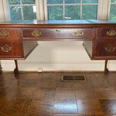 Mahogany Clawfoot Desk