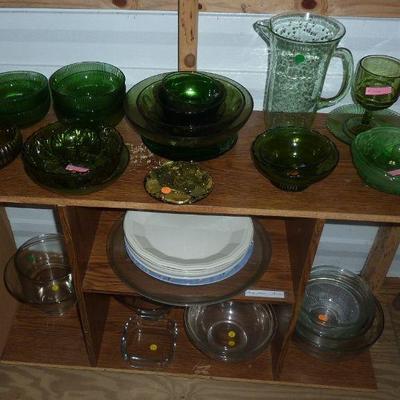 Green glass