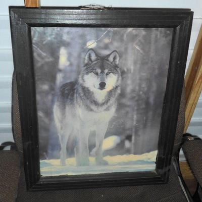 Wolf print