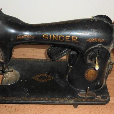 Singer sewing machine, electrified