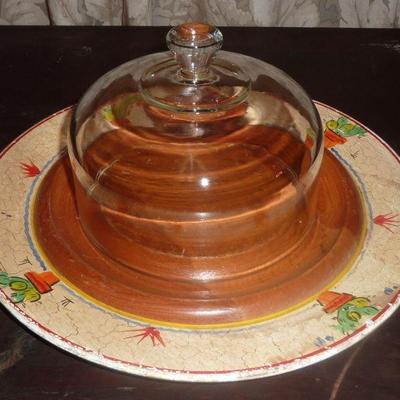 Robinhood ware cheese dish