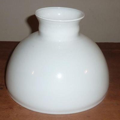 Milk glass lamp shade