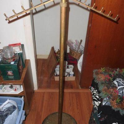 Brass clothing display, very heavy