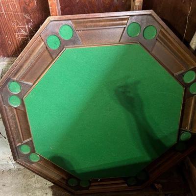 Fold-Out Poker Table $70