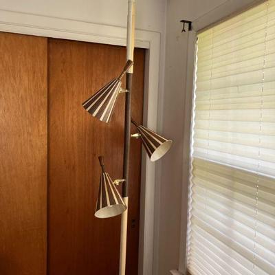 Stiffel Style MCM Floor to Ceiling Pole Light asking $400 