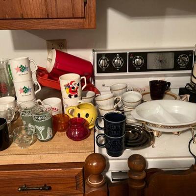 Assorted Vintage Mugs Etc. $5/piece