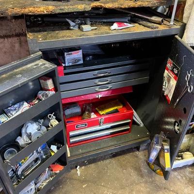 Tool Storage Cabinet $100 - Inside $50
