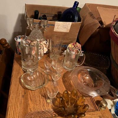 Vintage Glassware $5/each