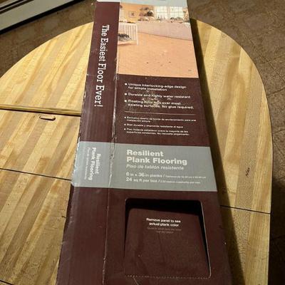 Plank Flooring (only 1 box) $10