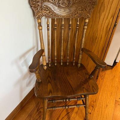 Oak Side Chair $50