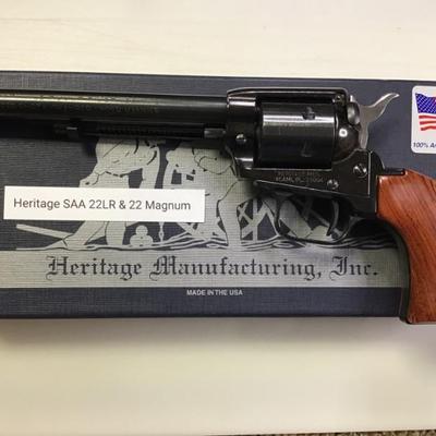 Heritage SAA 22LR & 22 Magnum 
