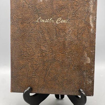 1909-1971 Lincoln Cent Collection Book

