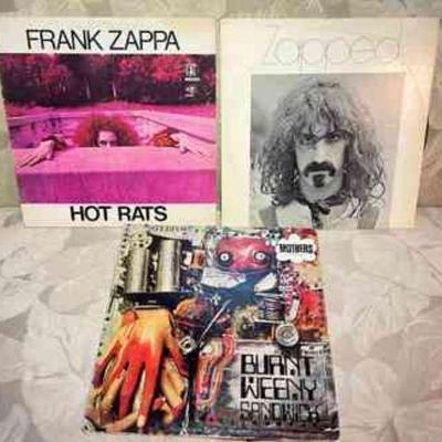 (3) Frank Zappa Vinyl Albums - Hot Rats

