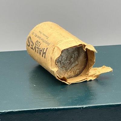 Unopened $10 Half Doller Roll- 1969 Visible 230 Grams
