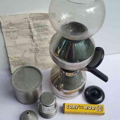 Clydeware Coffee Maker And Cups
