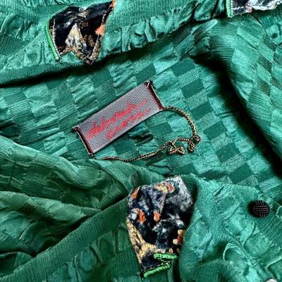 Silk Deborah Cross boxy blouse