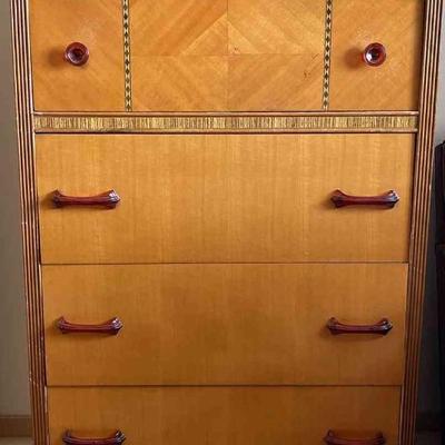 Mid Century Highboy Dresser