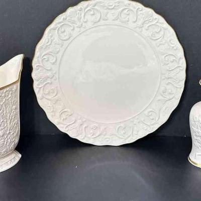 Lenox Platter and Pitcher