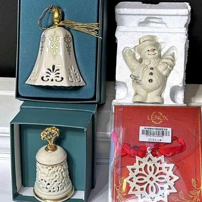 Lenox ornaments 