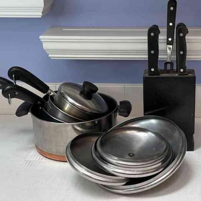 Revere ware pots and Pans