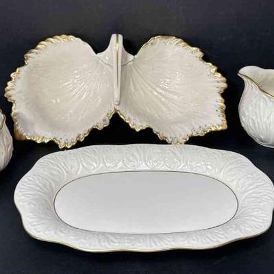 Lenox platter and Serving Pieces