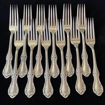 Sterling forks flatware silver