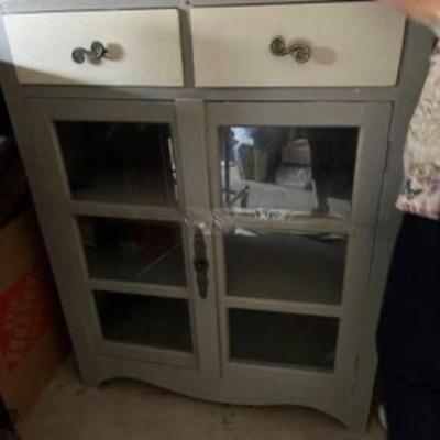 Painted cabinet $75