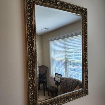 Ornate Gilded Mirror