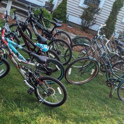 Vintage bikes