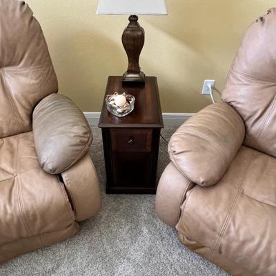 END TABLE $125 RECLINER $100 EACH