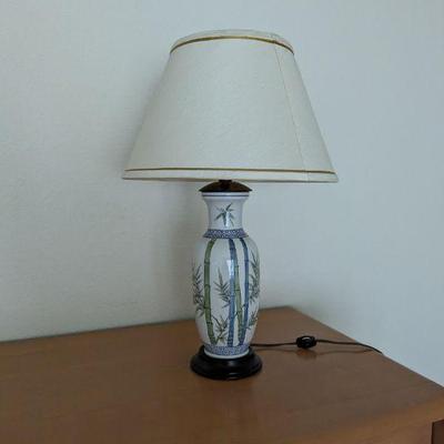 Bamboo style lamp