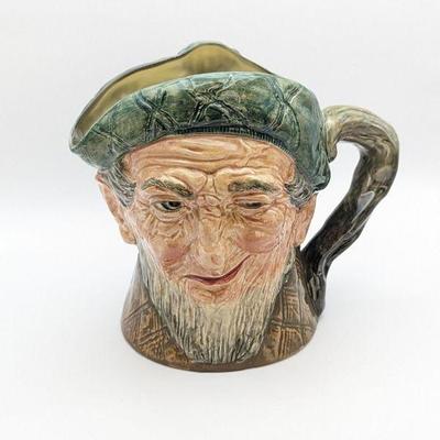 Royal Doulton ceramic old man beer stein musical